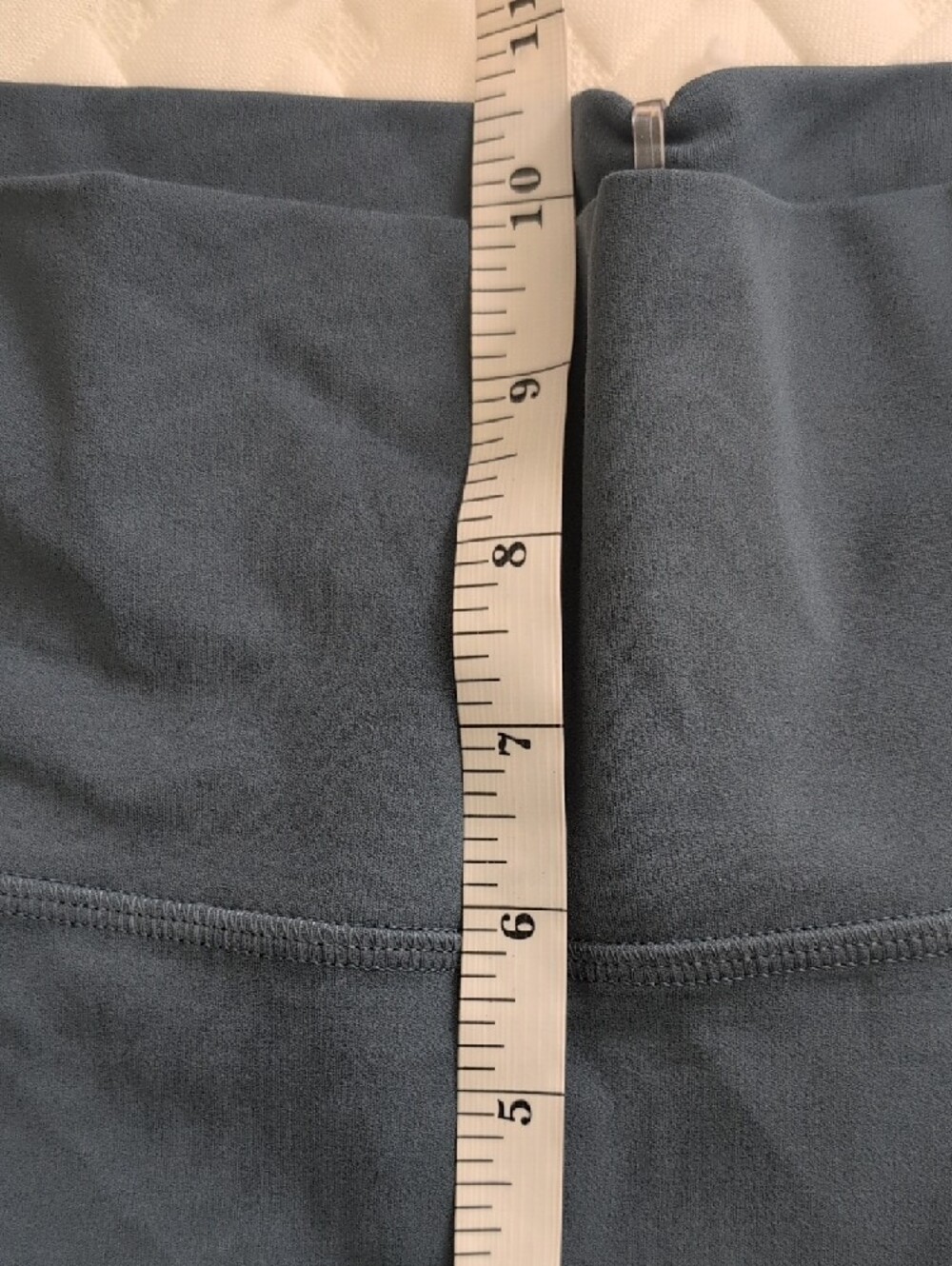 COLORFUL KOALA High-Waist 7/8 Performance Capris in Teal Blue Size Small - Picture 9 of 10